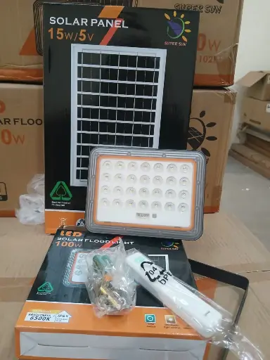 100 Watts Solar Floodlight